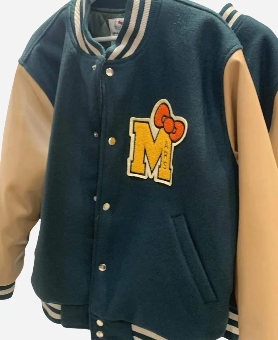 Bruno Mars x Hello Kitty Varsity Jacket
