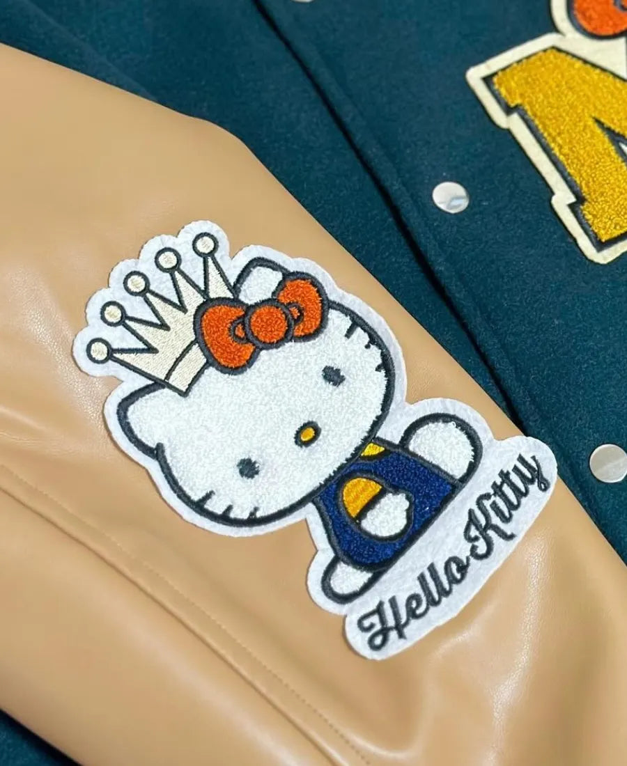 Bruno Mars x Hello Kitty Varsity Jacket