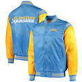Bryan-D-Los-Angeles-Chargers-Blue-Satin-Varsity-Jacket