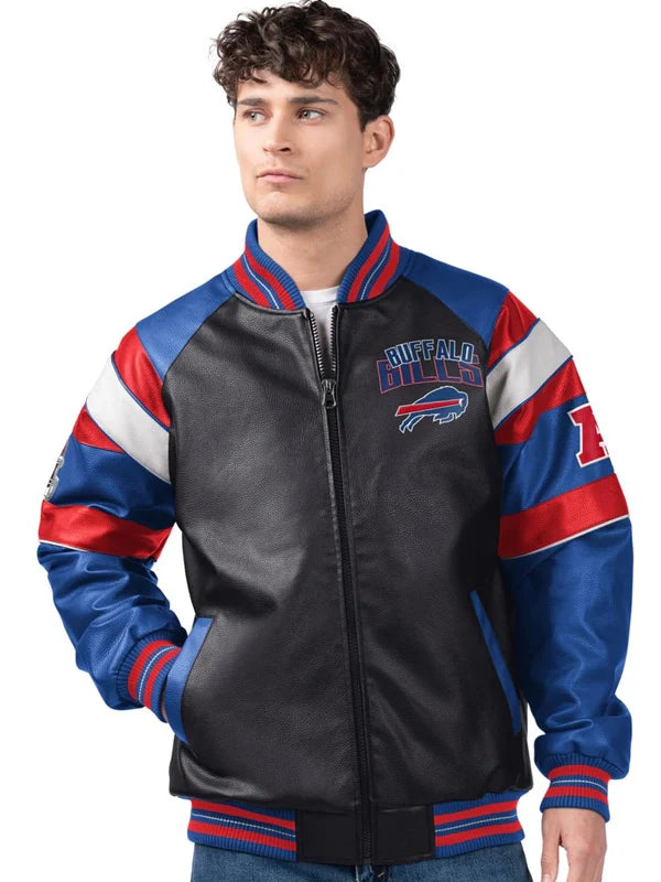 Buffalo Bills Leather Jacket