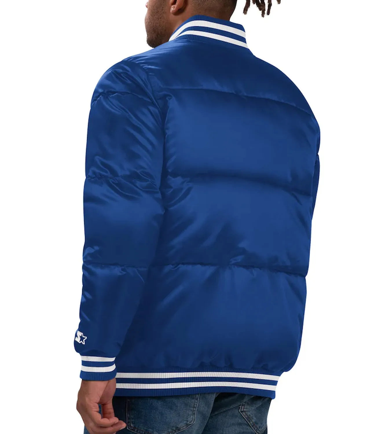Buffalo Bills Royal Bubble Puffer Jacket For Sale