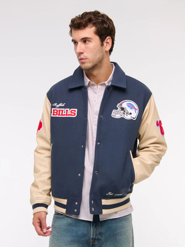Buffalo Bills Varsity Jacket For Sale