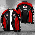 Butler Kansas City Chiefs Full-Zip Print Bomber Jacket