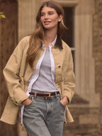 Butter-Yellow-Corduroy-Collar-Worker-Cotton-Jacket