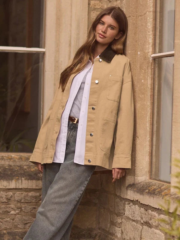 Butter-Yellow-Corduroy-Collar-Worker-Jacket