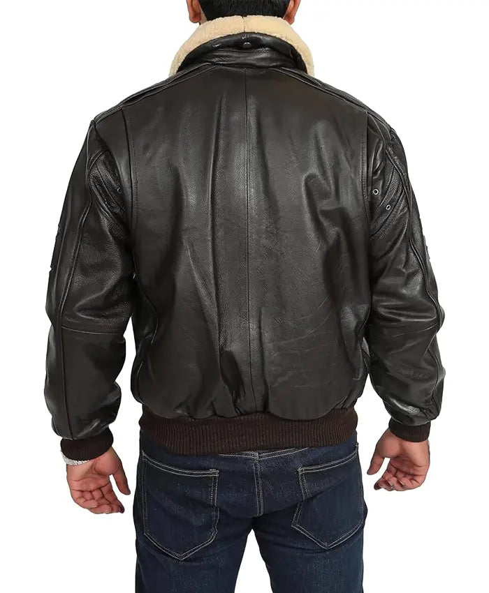 Buy A2 Aviator Flying Black Leather