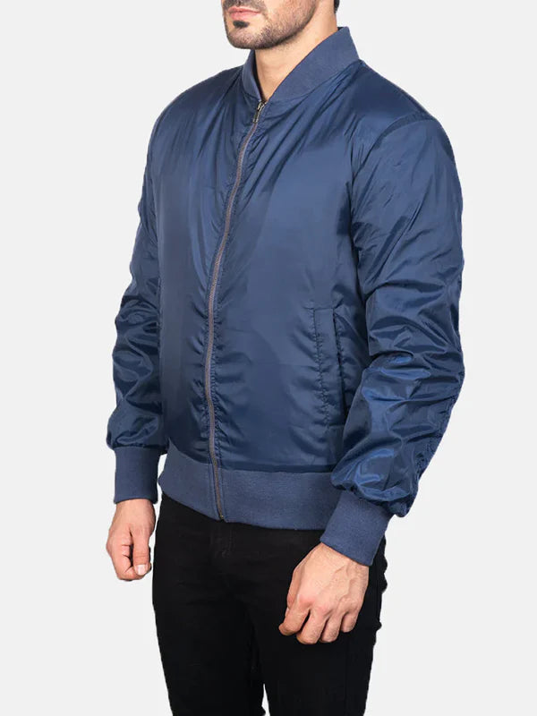 Buy Blue Bomber Jacket