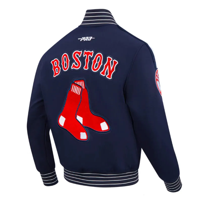 Buy Boston Red Sox Current Logo Game Day Navy Jacket