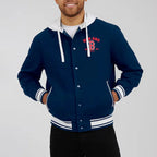 Buy Boston Red Sox Navy Cotton Hooded Jacket