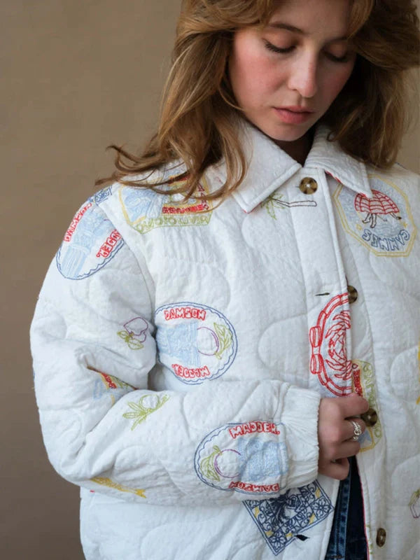 Buy Damson Madder Claudia Bomber Jacket