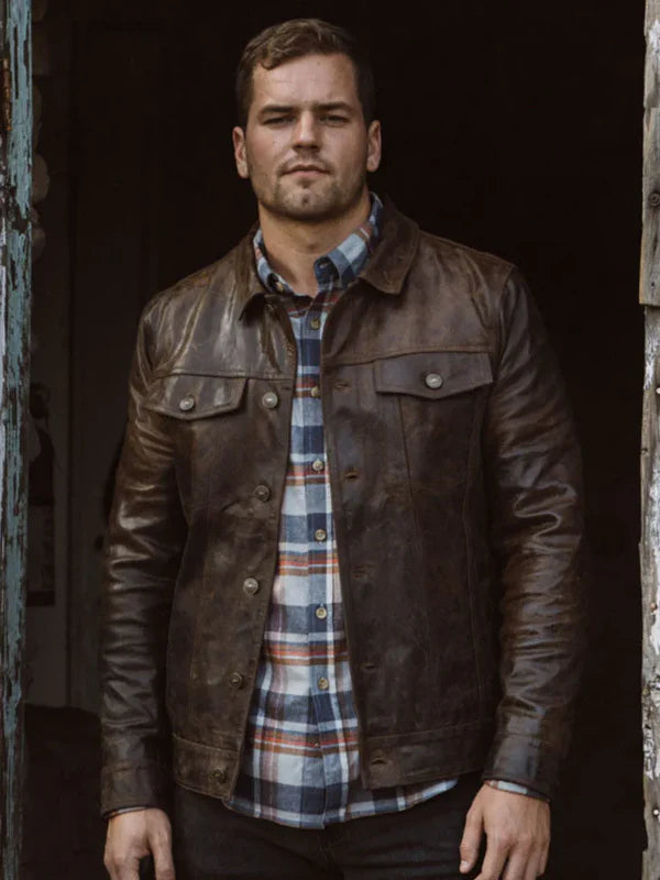 Buy Dark Brown Leather Jacket