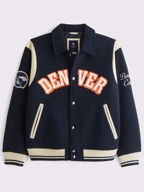 Buy Denver Broncos Varsity Jacket