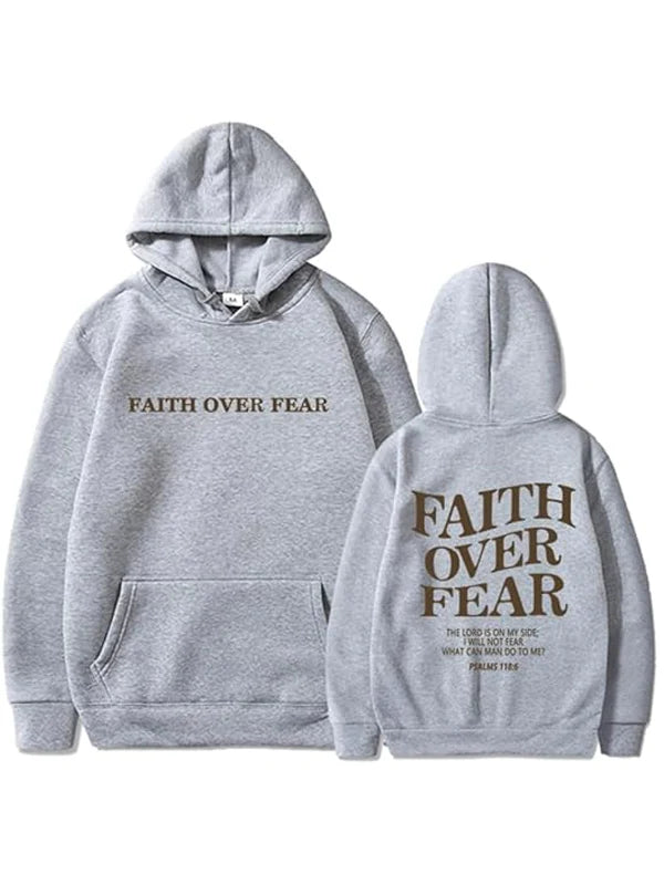 Faith Over Fear Pullover Hoodie
