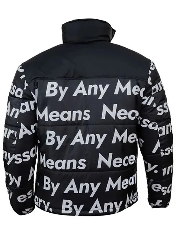 Goku Drip Puffer Jacket