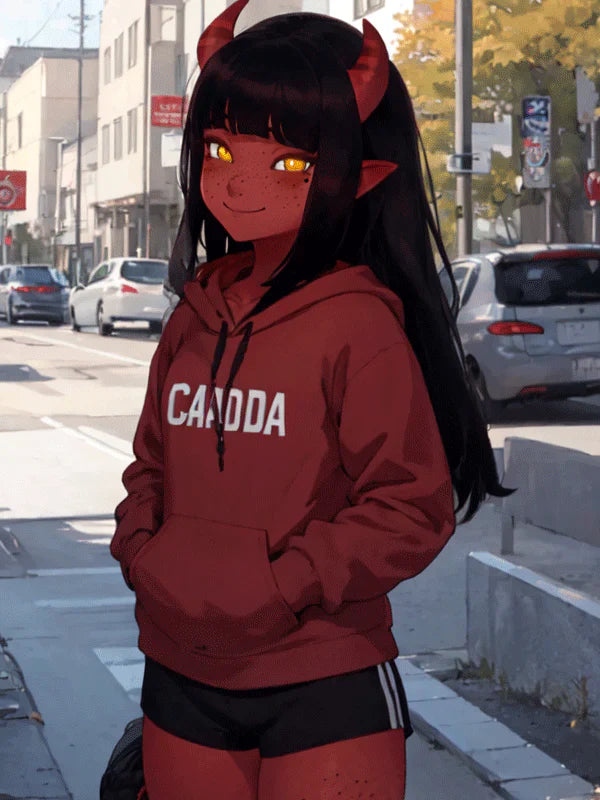 Buy Meru The Succubus Canada Hoodie