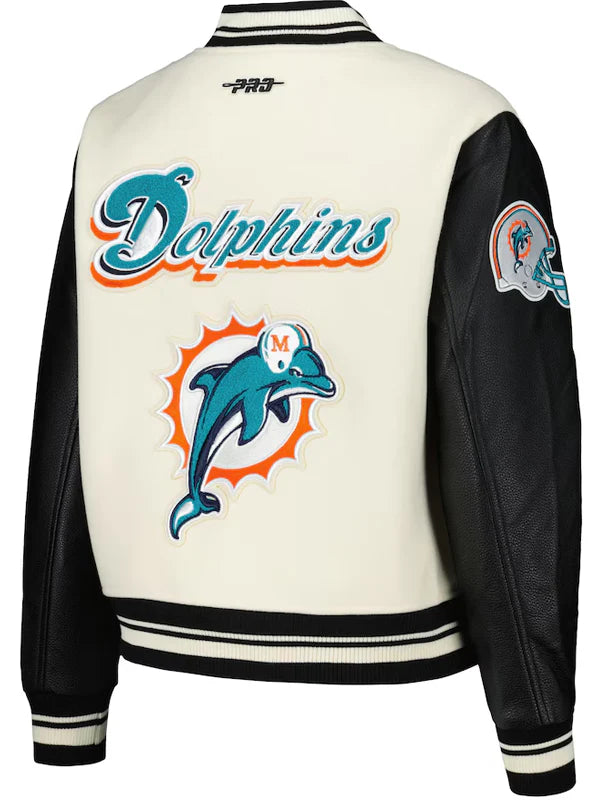 Buy Miami Dolphins Varsity Jacket
