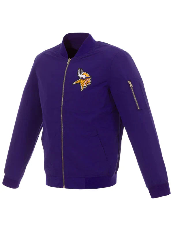 Buy Minnesota Vikings Bomber Jacket