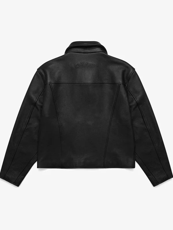 Buy Mutimer Leather Jacket Black