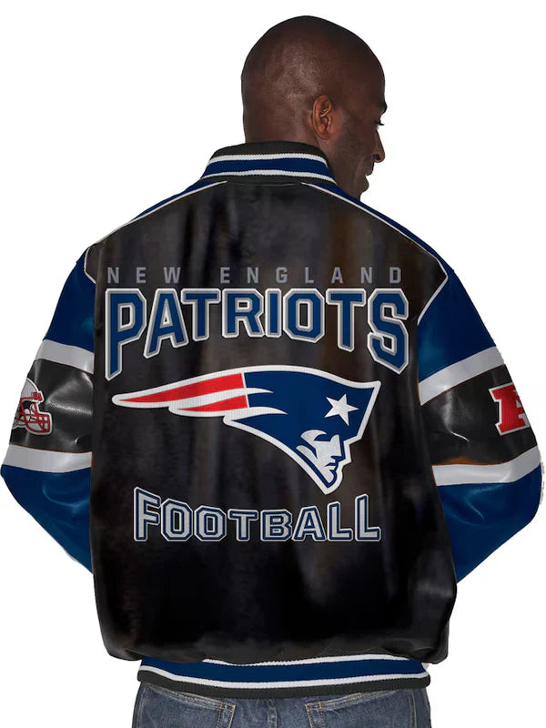 Buy New England Patriots Leather Jacket