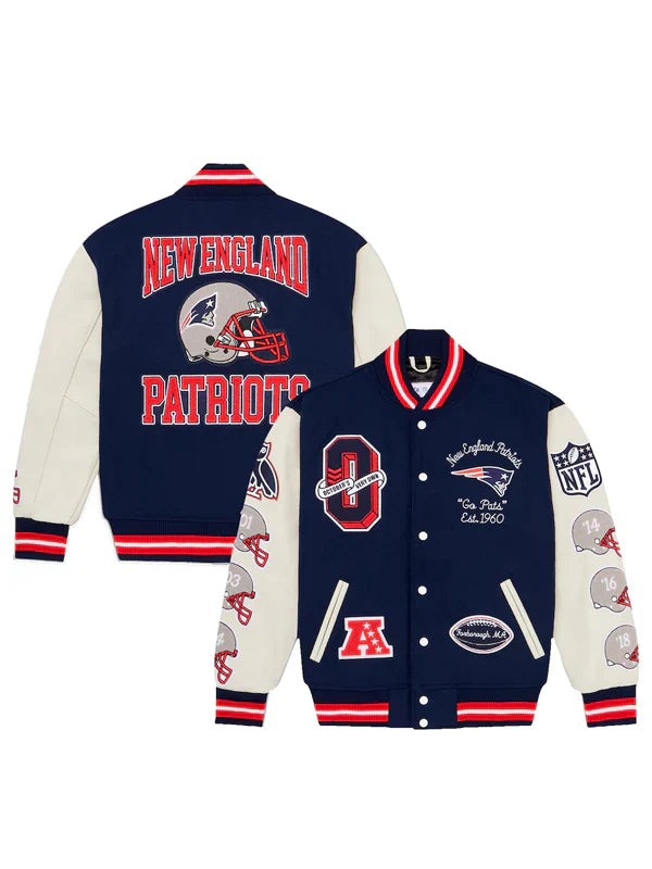 Buy New England Patriots Varsity Jacket