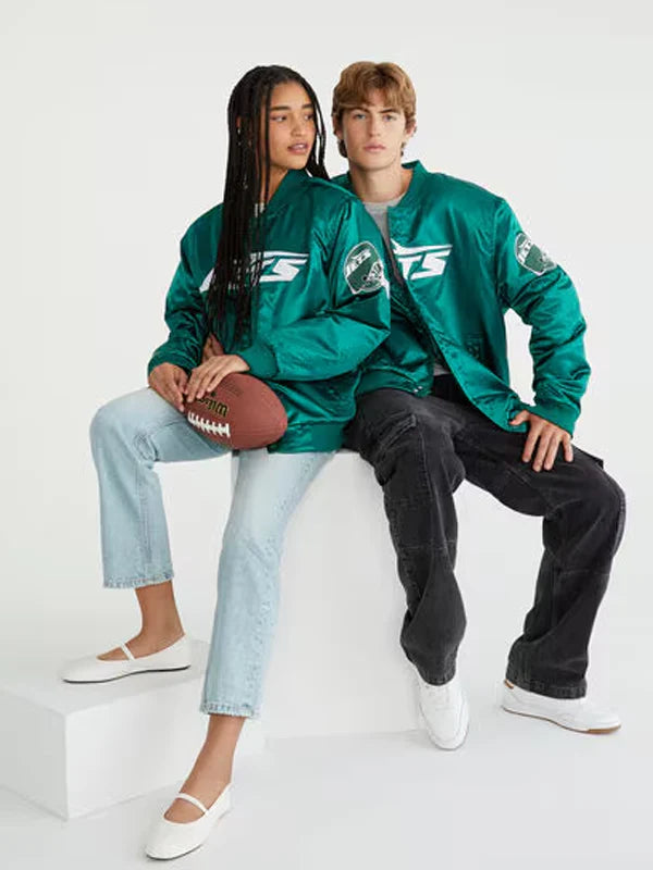 Buy New York Jets Bomber Jacket