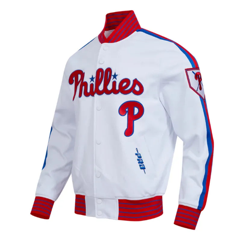Buy Philadelphia Phillies Current Logo Game Day White Jacket