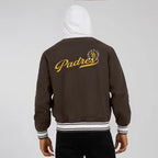 Buy San Diego Padres Brown Cotton Hooded Jacket