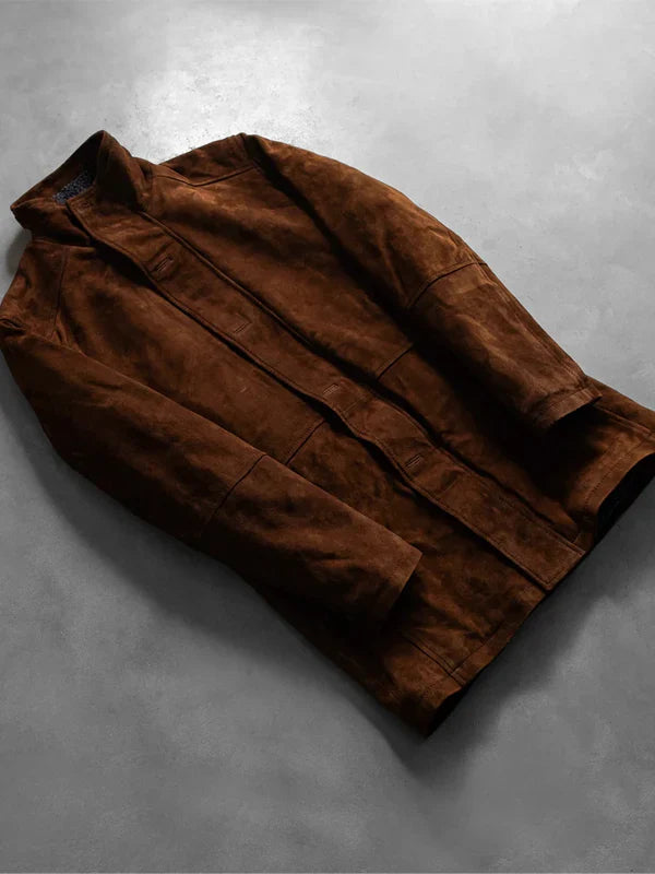 Buy Sheriff Brown Suede Jacket