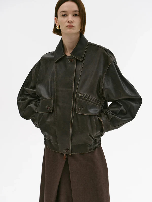 Buy Source Unknown Leather Jacket