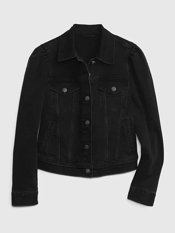 Buy Women's Gap Puff Sleeve Denim Jacket