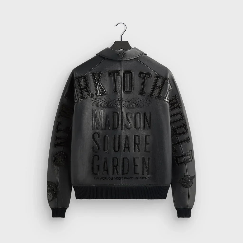 Kith Knicks Leather Jacket