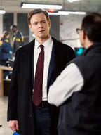 CIA 2026 Nick Gehlfuss New  Black  Wool Coat