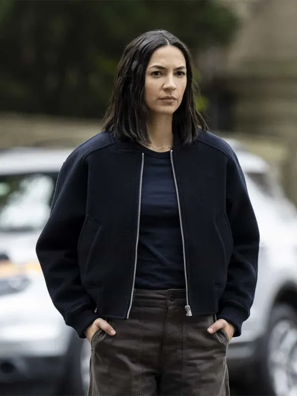 

 CIA S01 Natalee Linez Black Wool Jacket
