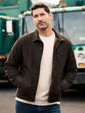 CIA S01 Tom Ellis Brown Cotton Jacket