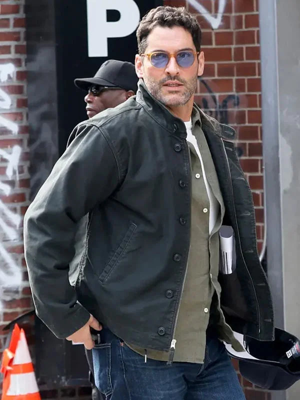 CIA S01 Tom Ellis Cotton Jacket
