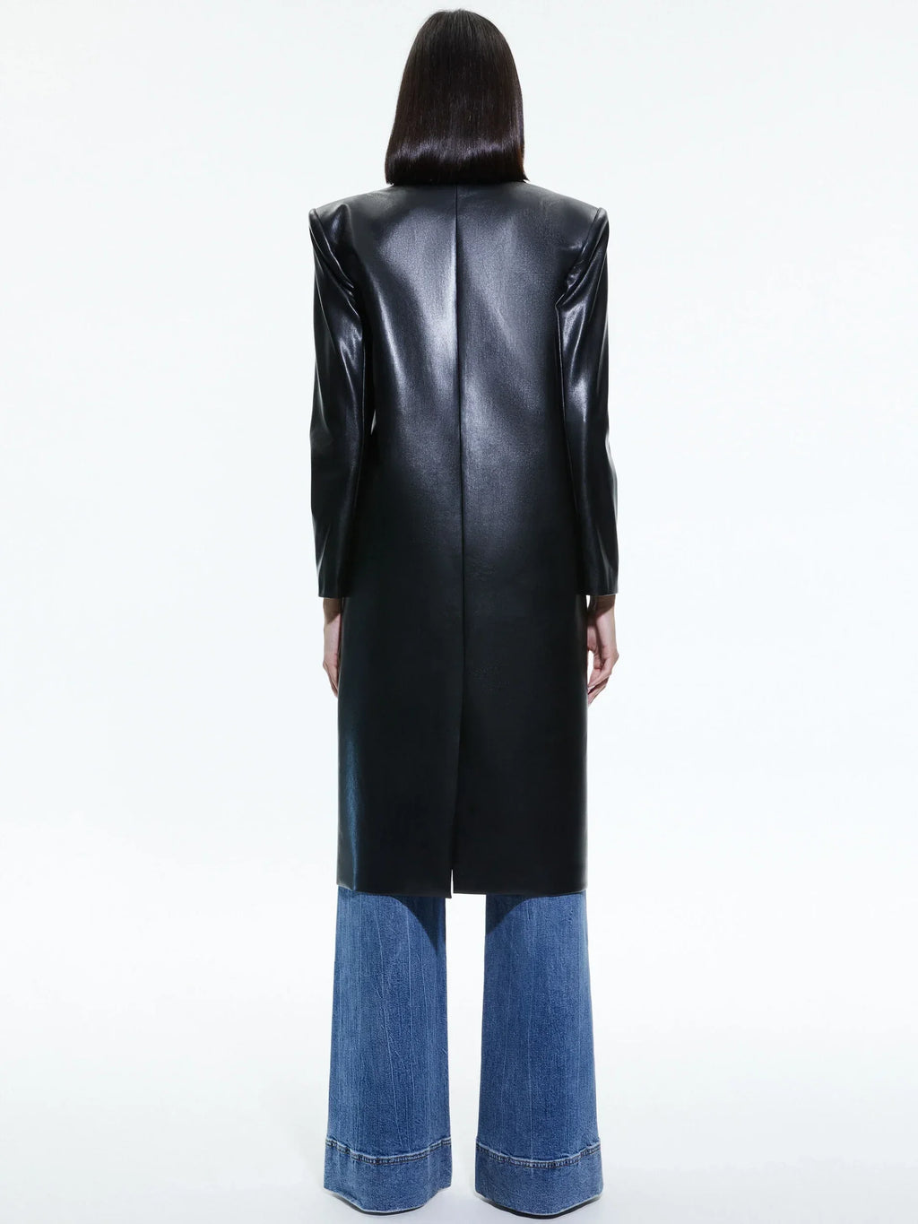 Alice-And-Olivia-Leather-Coat-For-Sale