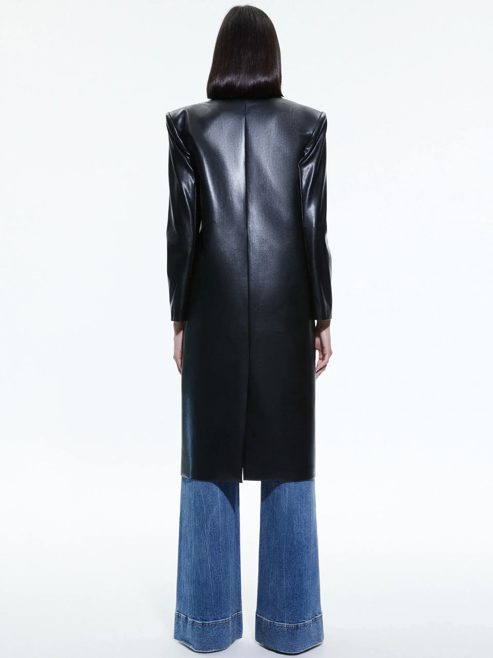 Alice-And-Olivia-Leather-Coat-For-Sale