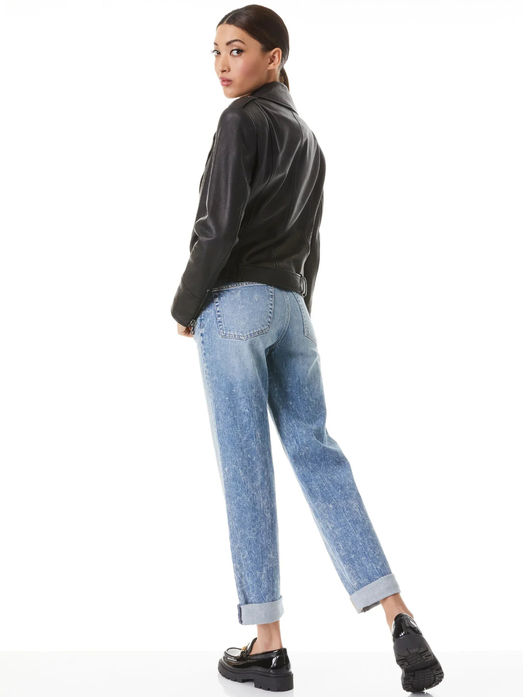 Alice-And-Olivia-Leather-Jacket-for-sale