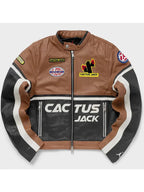 Cactus Air Jordan Leather Jacket Sale