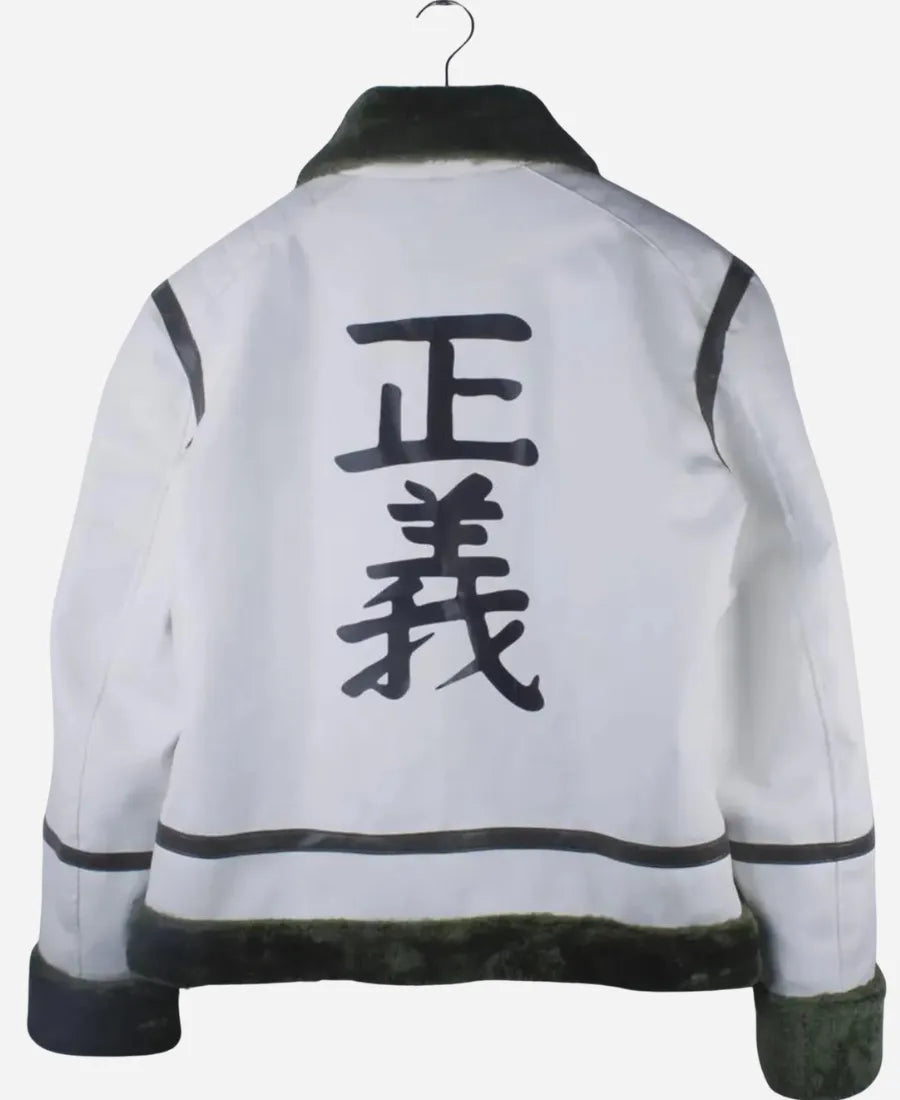 One Piece S2 Smoker Leather Jacket
