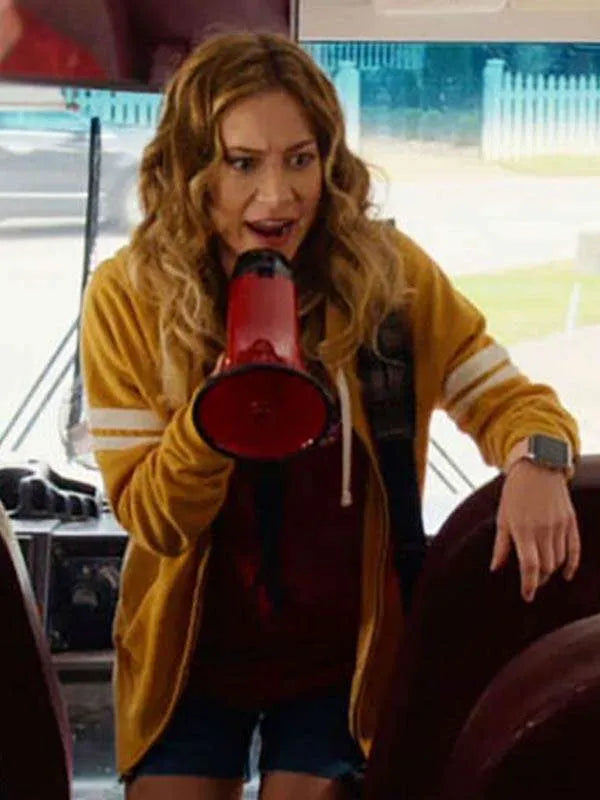 Camp Hideout Amanda Leighton Yellow Hoodie