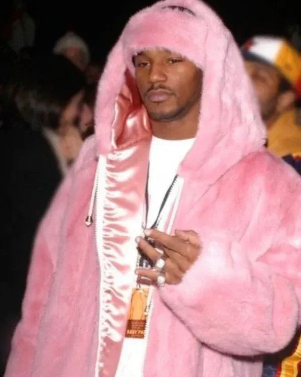 Cam'ron Pink Fur Jacket