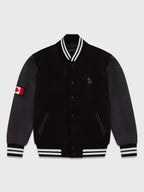 Canada-Skateboard-OVO-Black-Varsity-Jacket
