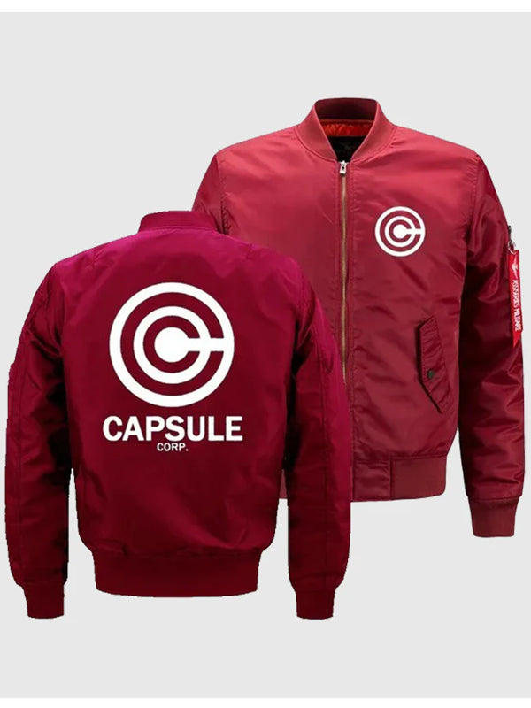 Capsule Corp Bomber Jacket For Men And Women