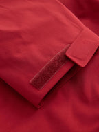 Casual anorak jacket with zipper