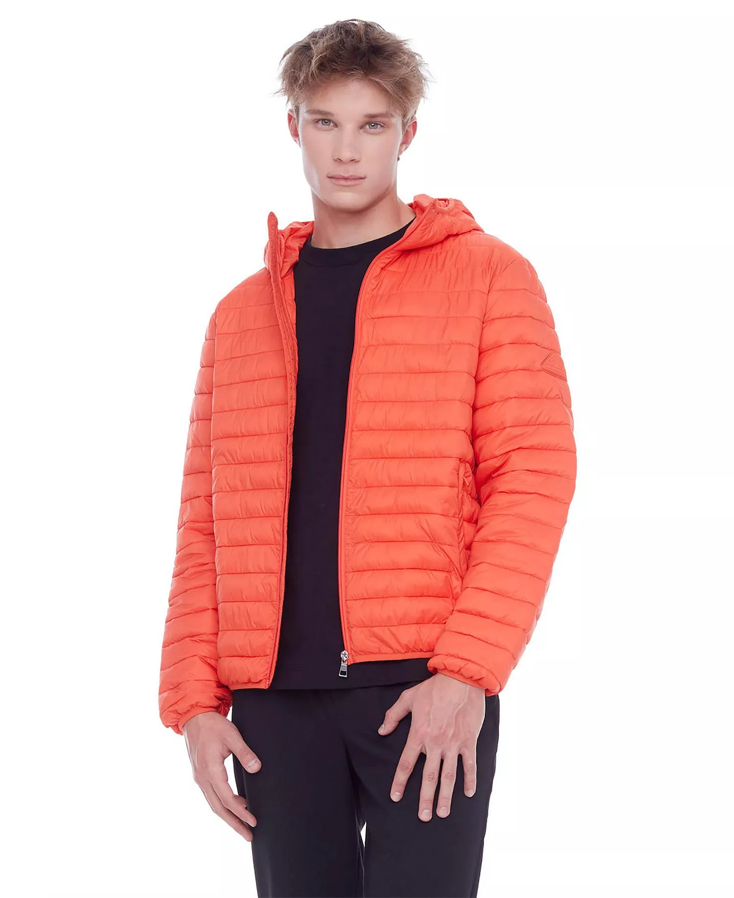 Casual puffer jacket outfit