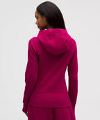 Casual zip-up hoodie for women