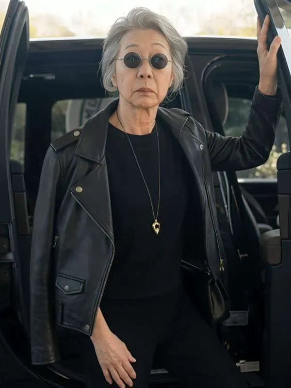 Chairwoman Park Beef S02 Black Leather Jacket