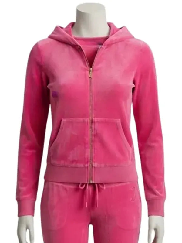 Challengers Zendaya Pink ZIP Hoodie