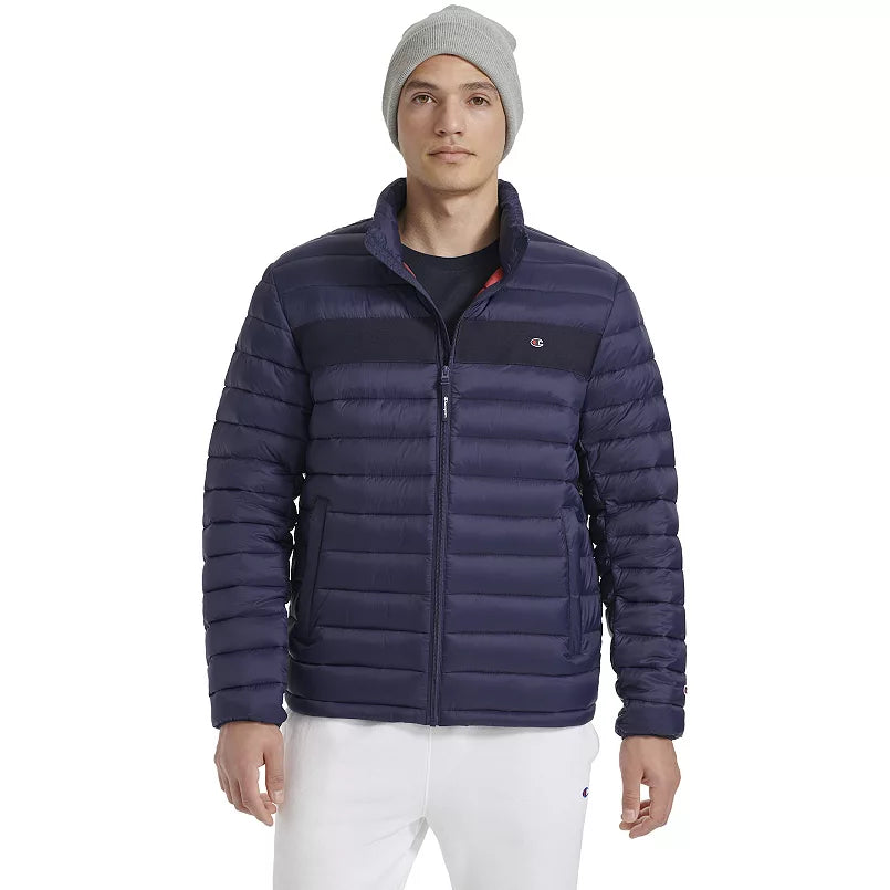 Champion Men's Lightweight Packable Puffer Jacket